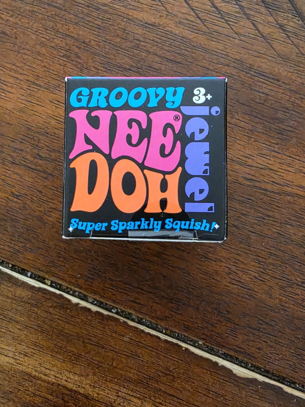 Nee Doh Groovy Jewel Super Sparkly Squish - PINK